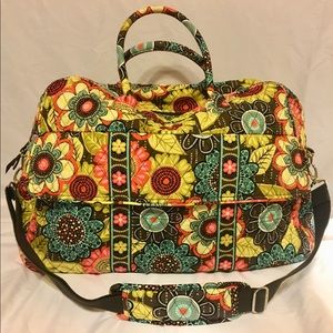 Vera Bradley Grand Traveler Flower Shower